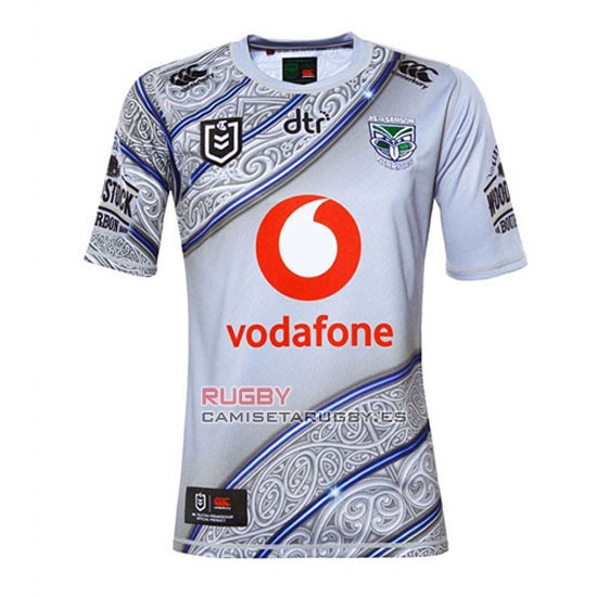 Camiseta Nueva Zelandia Warriors Rugby 2019 Indigena